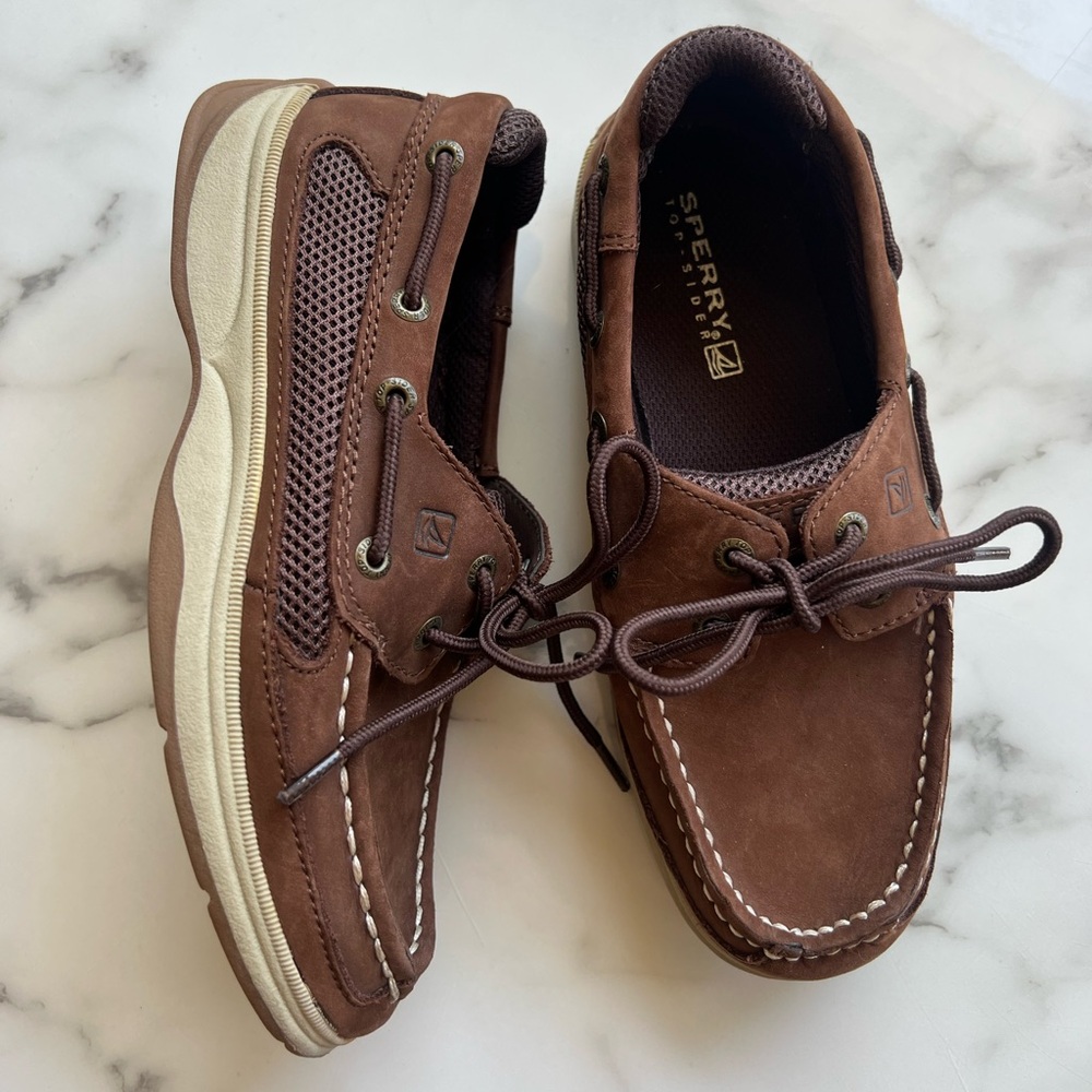 Sperry Boys Kids 2.5 Leather Top Sider